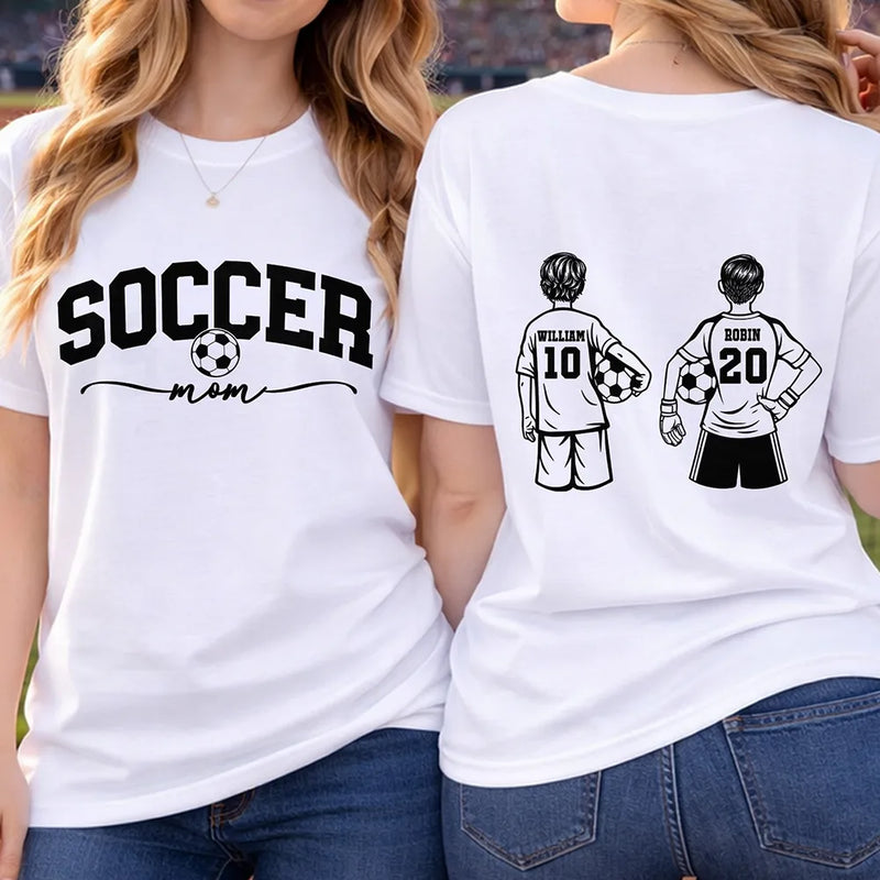Sport Mom,Sport Dad,Gift For Mother,Gift For Father,Happy - Soccer Mom - Personalized T Shirt