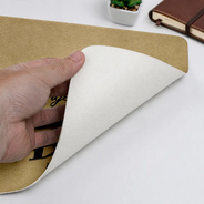 Gift For Father,Dad - Children,Non-Eng,Special Font,Humorous - Forget Father's Day We Love You Everyday - Personalized Leather Desk Mat