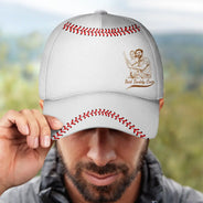 Baseball,Custom Photo,Art Design,Gift For Father,Sport Dad,Proud,Photo - Pencil Sketch - Bold - Custom Photo Bold Sketch Baseball Best Dad Grandpa Ever - Personalized Classic Cap