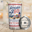 America 250th,Independence Day,Summer,Family,Proud,Custom Text - America 250 Freedom Feels Like Summer - Personalized Tumbler