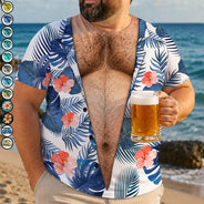 Top Market, Humorous, Gift For Men, Gift For Yourself, Summer, Icon - Funny Hairy Muscle Body Summer Vibe - Personalized Full Print T Shirt