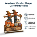 Top Market,Adorable,Gift For Grandchildren,Gift For Grandkids,Gift For Grandma,Halloween,Grandma - Grandkids,Icon - Grandma Pumpkin Patch Halloween - Personalized Custom Shaped Wooden Plaque
