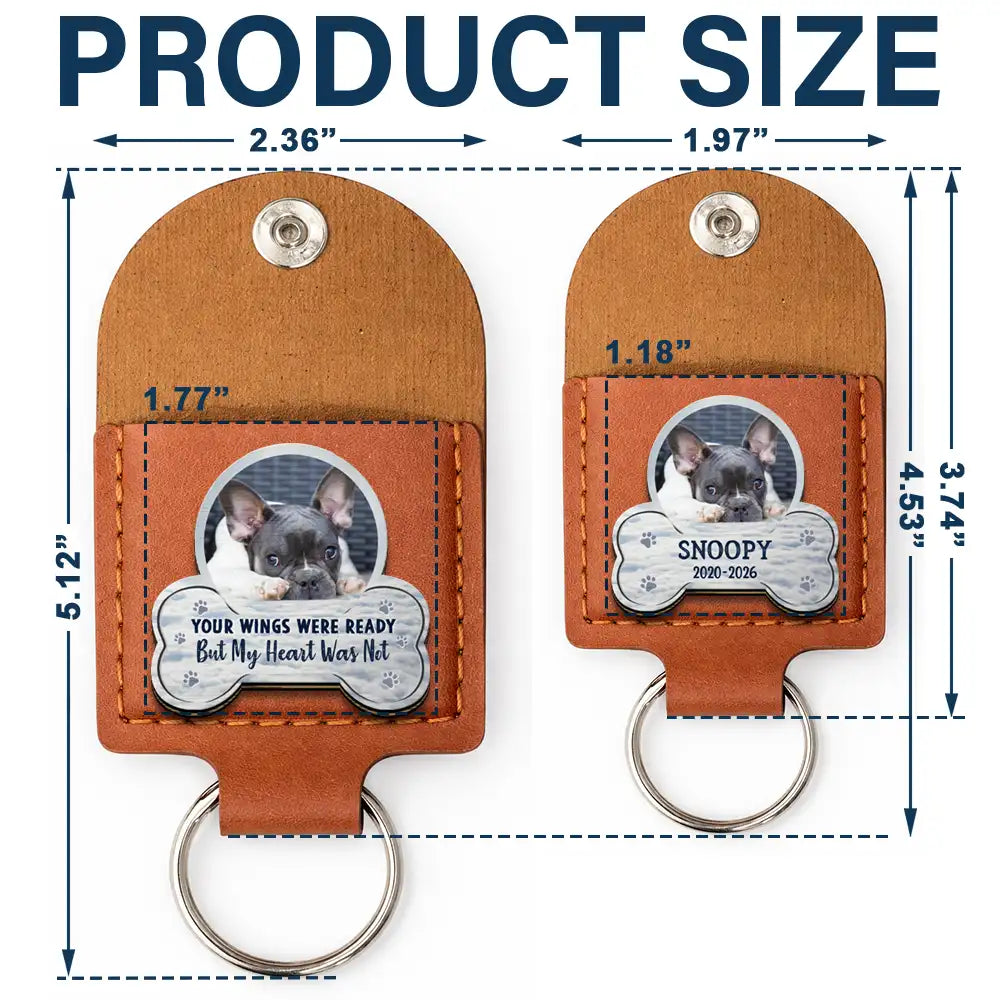 Sentimental,Custom Photo,Pet Lovers,Memorial,Upload Full Photo - Custom Photo I Will Carry You With Me - Personalized Wooden Pocket Hug