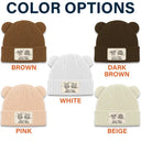 Adorable,Pet Mom,New Baby,Christmas,Gift For Mother,Pet Lovers,Vector - Dog Cat New Best Friend New Baby - Personalized Baby Beanie And Mittens