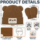 Adorable,New Baby,Christmas,Custom Photo,Pet Lovers,Cut-Face Photo - Custom Photo Pet New Best Friend Baby Shower Gifts For New Mom New Dad New Baby - Personalized Baby Beanie And Mittens