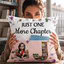 Gift For Children,Christmas,Gift For Mother,Cozy,Reading,Mom - Daughter (Young),Gift For Daughter,Vector - Floral Book Lovers This Is My Reading Pillow - Personalized Pocket Pillow