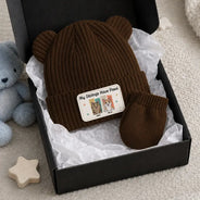 Pet Mom,New Baby,Playful,Christmas,Gift For Mother,Pet Lovers,Vector - My Siblings Haves Paws Baby Shower Gifts For New Mom New Dad New Baby - Personalized Baby Beanie And Mittens