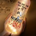 Gift For Couples,Gift For Husband,Gift For Wife,Gift For Boyfriend,Gift For Girlfriend - Couple You Are The Best Thing - Personalized Bottle Light