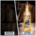 Gift For Aunt - Aunts Give Hug Like A Mother - Personalized Bottle Light
