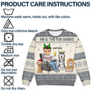 Best Dog Mom Ever Chibi - Christmas Gift For Dog Lovers, Cat Lovers - Personalized Unisex Ugly Sweater