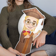 Custom Photo Happy Graduation Kids - Gift For Children, Grandkids - Personalized Custom Shaped Pillow
