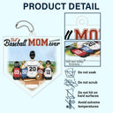 Proud Baseball Softball Mom - Birthday, Loving Gift For Sport Fan, Mom, Mother - Personalized Acrylic Car Hanger