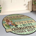Listen To The Birds Feel The Breeze Gardening - Gift For Garden Lovers - Personalized Custom Shaped Doormat