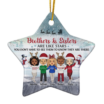 Star Ceramic Ornament
