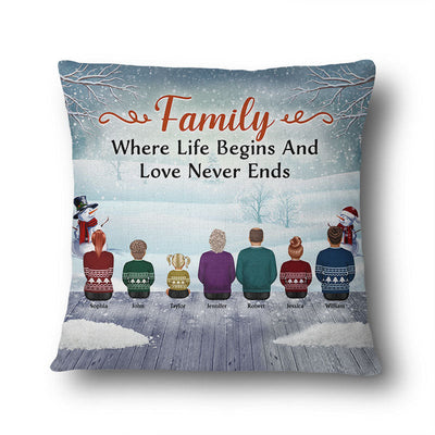 First Christmas Pillow