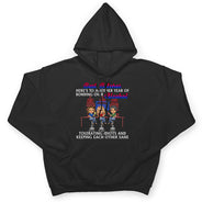 Here's To Another Year Of Bonding Over Alcohol Best Friends - Bestie BFF Gift - Personalized Custom T Shirt
