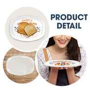 Daddy Grilling Plate - Gift For Dad, Father, Family - Personalized Plate