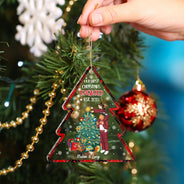 Our First Christmas Together Married - Gift For Couples - Personalized Custom Shaped Acrylic Ornament
