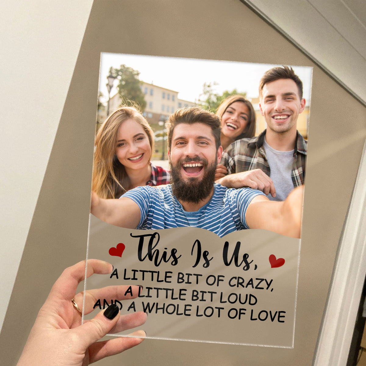 Custom Photo The Greatest Gift Our Parents Gave Us - Gift For Sisters, Brothers, Siblings - Personalized Vertical Rectangle Acrylic Plaque