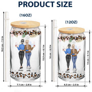 You Are Awesome So This Is Your Reminder - Birthday, Loving Gift For Gift For Daughter, Granddaughter, Girl - Personalized Clear Glass Can