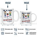 No Returns Or Refunds Funny Chibi Grandkids - Gift For Dad, Mom, Grandma, Grandpa - Personalized Mug