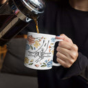 Hand In Hand, I Will Always Protect You, Mom To Grandma - Gift For Mother, Nana - 3D Inflated Effect Printed Mug, Personalized White Edge-to-Edge Mug