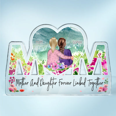 Mom Shaped Acrylic Plaque