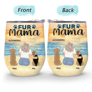 A Bond That Can't Be Broken - Gift For Dog Lovers, Dog Mom, Dog Dad - Personalized Wine Tumbler