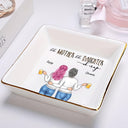 Like Mother Like Daughter Oh - Birthday, Loving Gift For Mom, Mum - Personalized Ring Dish