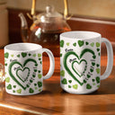 Mom's Grandma's Sweethearts - Gift For Mother, Grandmother - 3D Inflated Effect Printed Mug, Personalized White Edge-to-Edge Mug