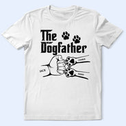 The Dogfather Hand Punch - Personalized T Shirt
