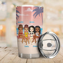 Salty Lil' Beaches Booze Bestie - Gift For Best Friend - Personalized Custom Tumbler