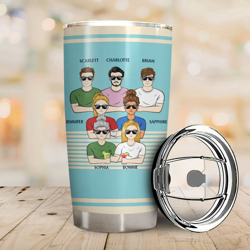 Dear Mom Great Job I'm Awesome Thank You Retro - Mother Gift - Personalized Custom Tumbler