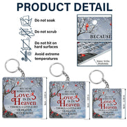 I'm Always With You - Memorial Gift For Family, Friends, Siblings - Personalized Acrylic Keychain
