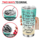 We'll Be Friends Until We're Old And Senile - Gift For Besties, Best Friends - Personalized Tumbler