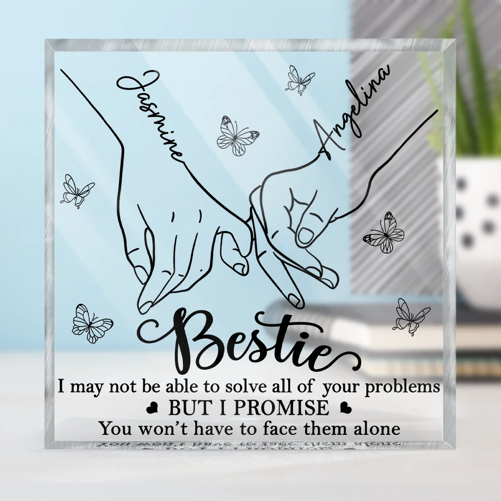 I May Not Be Able To Solve All Of Your Problems - Personalized Square Shaped Acrylic Plaque