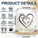 Gift For Grandma, Gift For Mother - Mom's Grandma's Sweethearts - Personalized Glass Mug