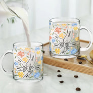 Gift For Grandma, Gift For Mother - Hand In Hand, I Will Always Protect You - Personalized Glass Mug