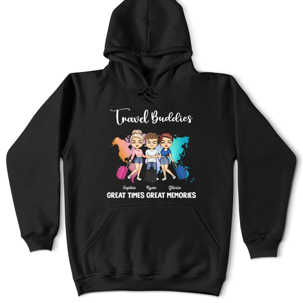 Travel Buddies Great Times Great Memories - Personalized T Shirt