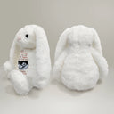 Custom Photo, New baby, New Mom, New Dad, Happy - Custom Photo Baby Expecting Hug This Bunny Untill You Can Hold Me Tight - Personalized Soft Toy Bunny