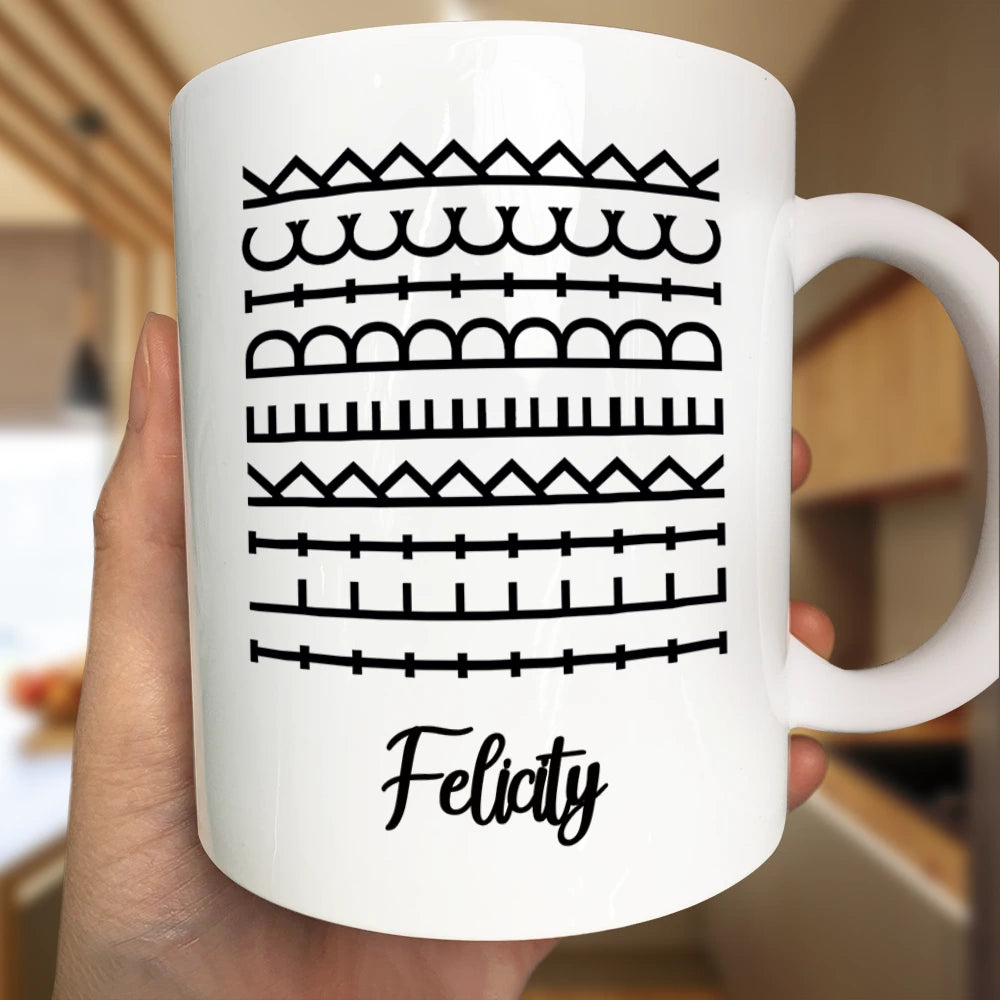 Top Market,Gift For Colleagues,Christmas,Sarcastic,Custom Text - I Like Dck Hidden Message For Girlfriend, Friends, Coworkers Christmas, Anniversary, White Elephant Gag Gifts - Personalized Mug