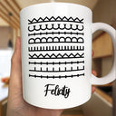 Top Market,Gift For Colleagues,Christmas,Sarcastic,Custom Text - I Like Dck Hidden Message For Girlfriend, Friends, Coworkers Christmas, Anniversary, White Elephant Gag Gifts - Personalized Mug