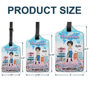 Travel Queen - Gift For Traveling Lovers - Personalized Luggage Tag