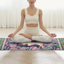 Yoga I Am Strong - Gift For Yourself, Gift For Women - Personalized Yoga Towel