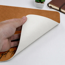 Gift For Couples,Gift For Husband,Gift For Wife,Gift For Boyfriend,Gift For Girlfriend,Non-Eng,Photo - Pencil Sketch,Romantic - Custom Photo Pencil Sketch You & Me We Got This Till Our Last Breath - Personalized Leather Desk Mat