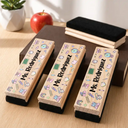 Back To School,Teacher,Proud,Icon - Teach Love Inspire Custom Teacher's Name - Personalized Whiteboard Eraser & Marker Set