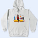 Top Market,Adorable,Teacher,Back To School,Vector - Teacher Life Happy To See Your Face - Personalized T Shirt