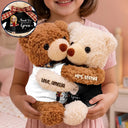 Grateful,Teacher,Back To School,Vector - Teacher Thank You For Helping Me Grow - Personalized Hugging Bear