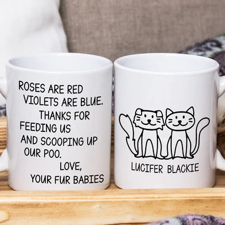 Thank You For Scooping Our Poo - Personalized Mug