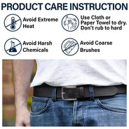 Thanks For Sharing Your DNA - Personalized Engraved Leather Belt